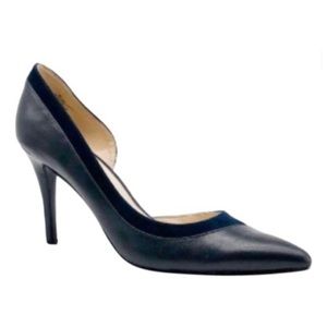 Nine West Navy Blue Alvaa D’orsay Pumps